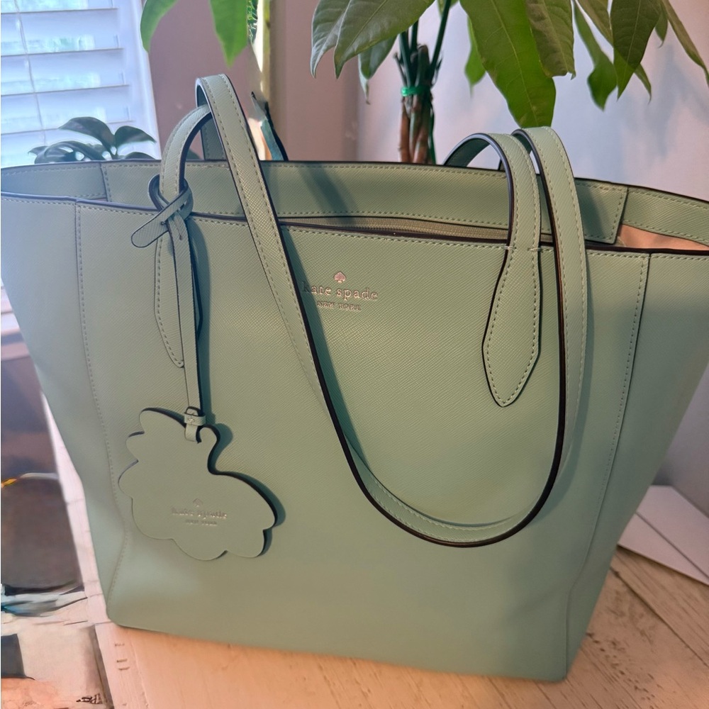 Kate Spade Mint Green Tote Bag